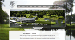 Desktop Screenshot of cavaliergyc.com